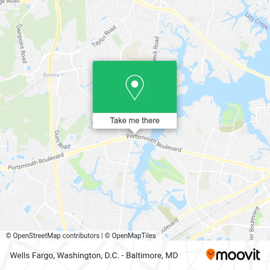 Wells Fargo map