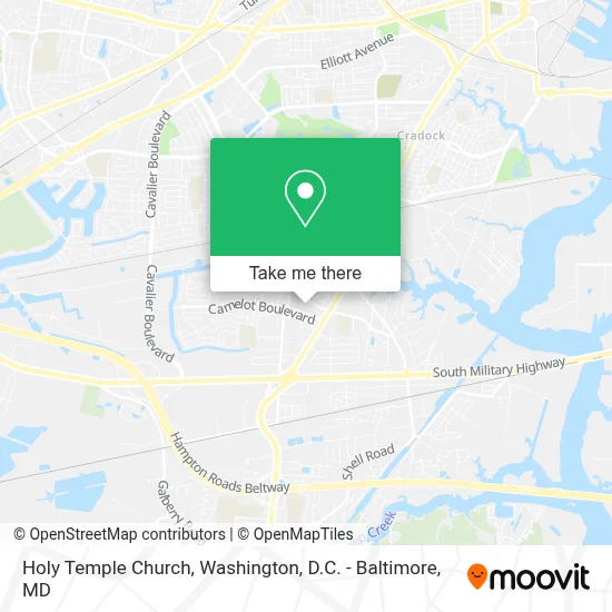 Holy Temple Church map
