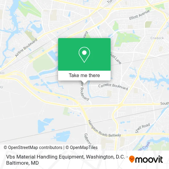 Vbs Material Handling Equipment map