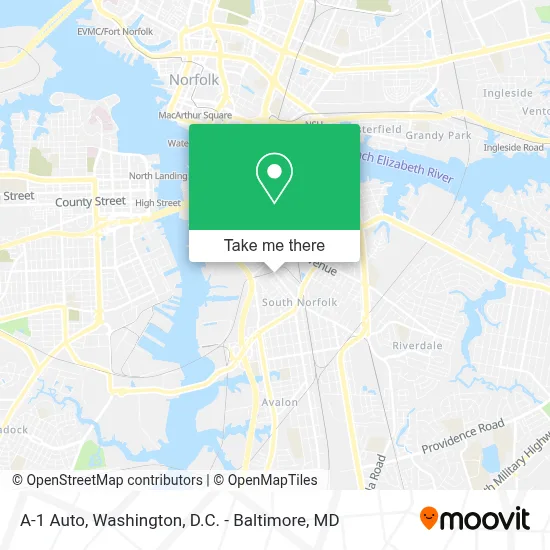 A-1 Auto map