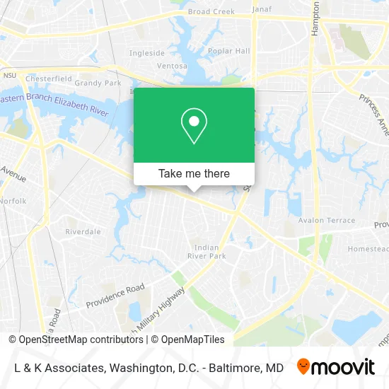 L & K Associates map