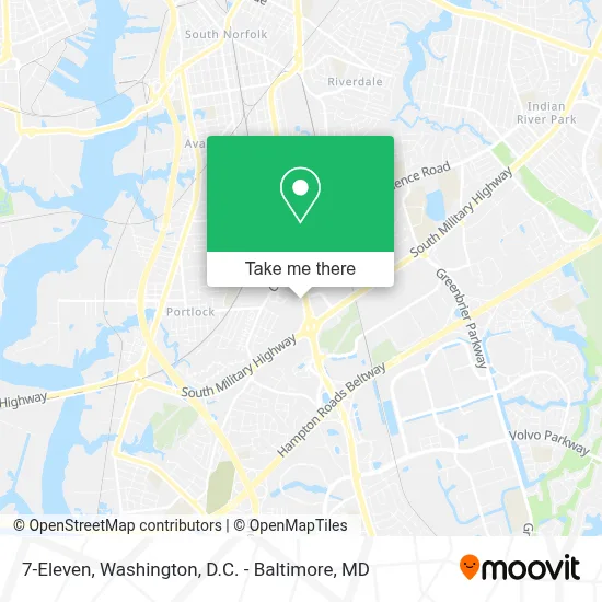 7-Eleven map