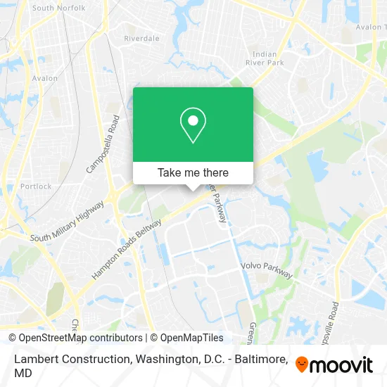 Lambert Construction map