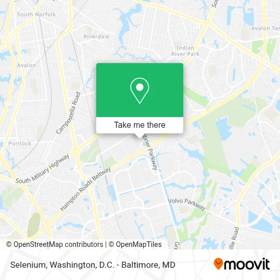 Selenium map