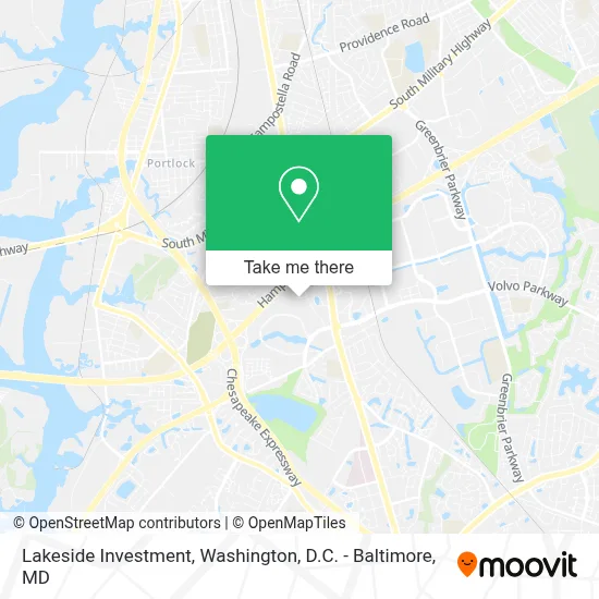 Lakeside Investment map