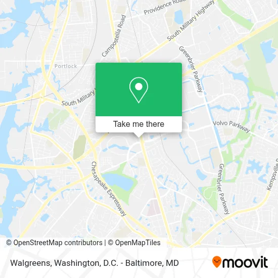 Walgreens map