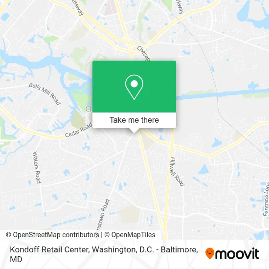 Kondoff Retail Center map