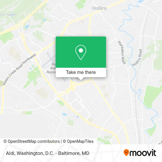 Aldi map
