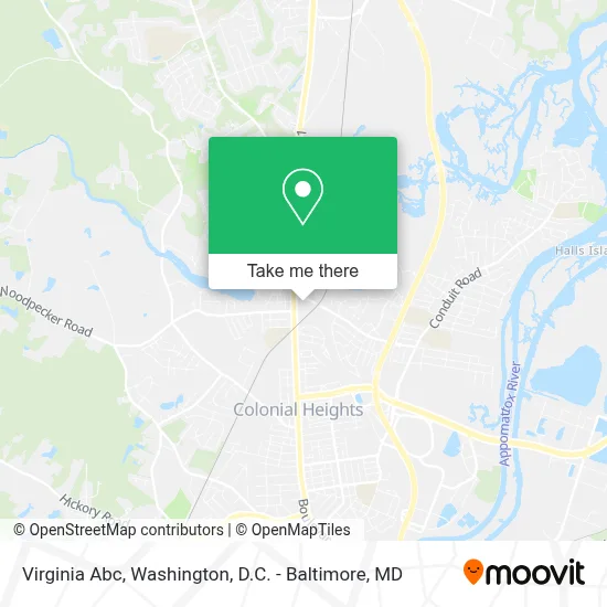 Virginia Abc map