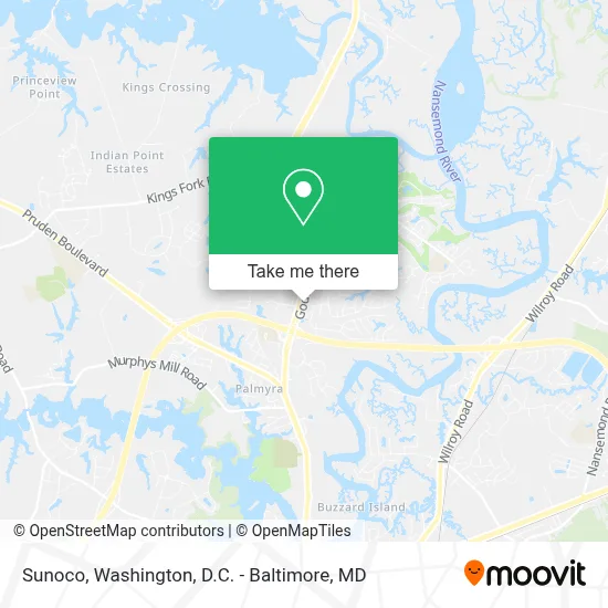 Sunoco map