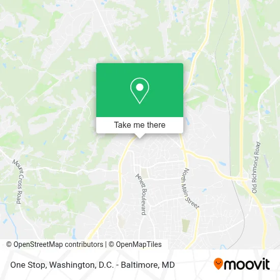 One Stop map