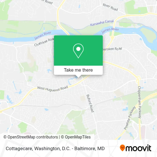 Cottagecare map