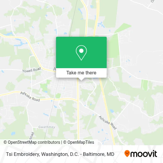 Tsi Embroidery map