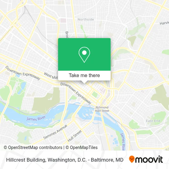 Hillcrest Building map