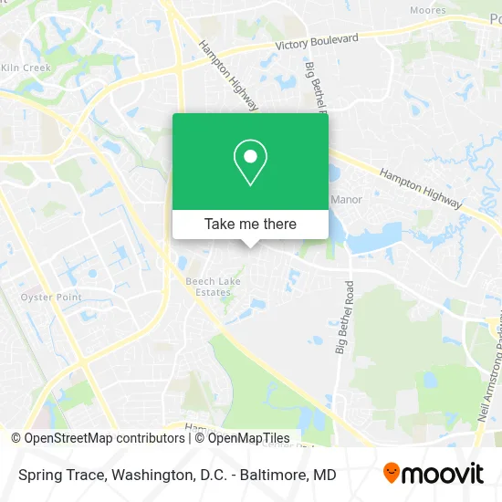 Spring Trace map