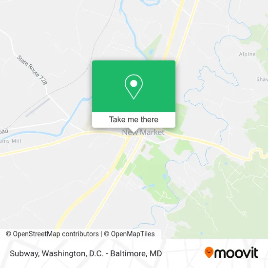 Subway map