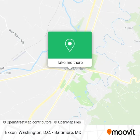 Exxon map