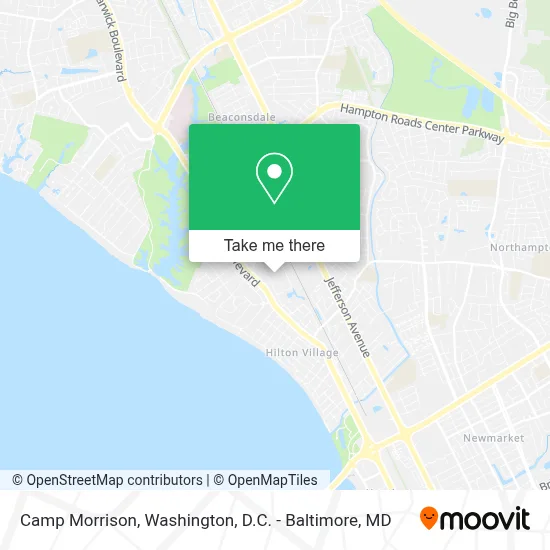 Camp Morrison map