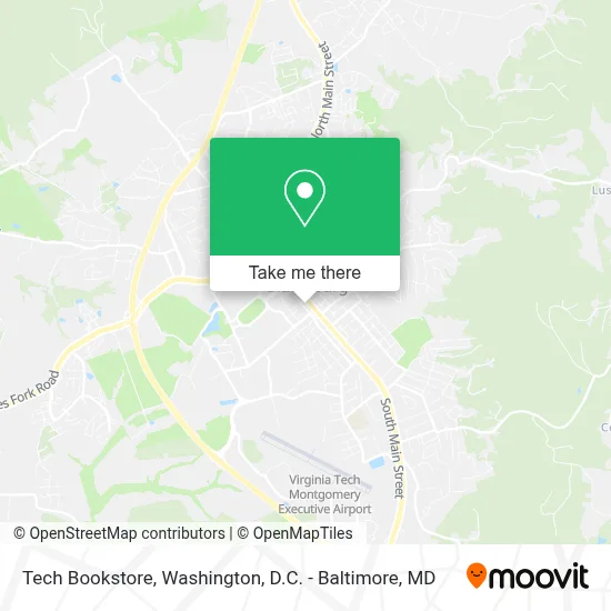 Tech Bookstore map