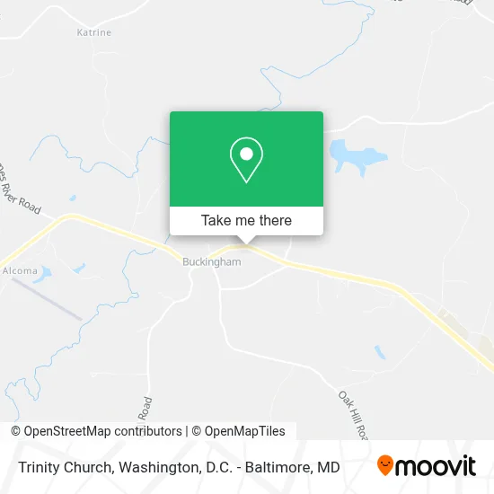 Trinity Church map