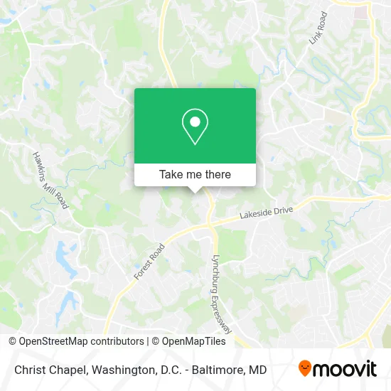 Christ Chapel map