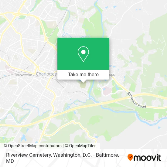 Riverview Cemetery map