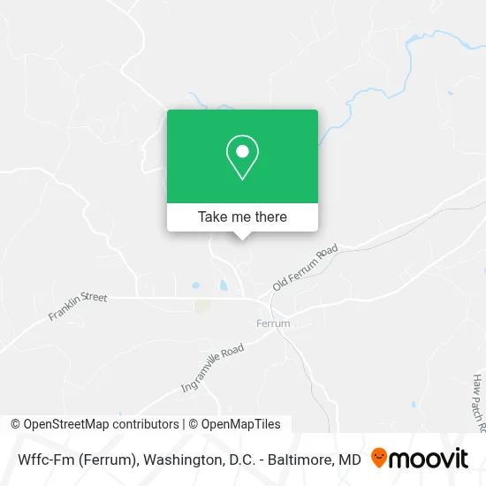 Wffc-Fm (Ferrum) map
