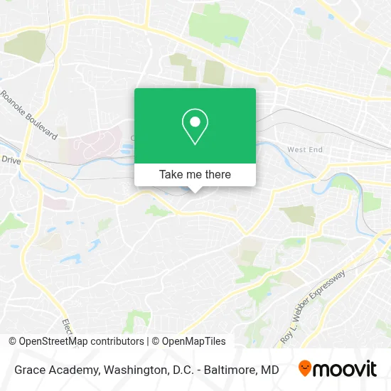 Grace Academy map