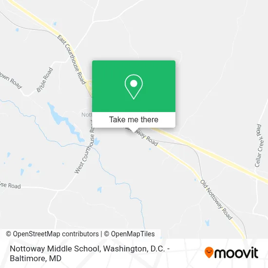 Nottoway Middle School map