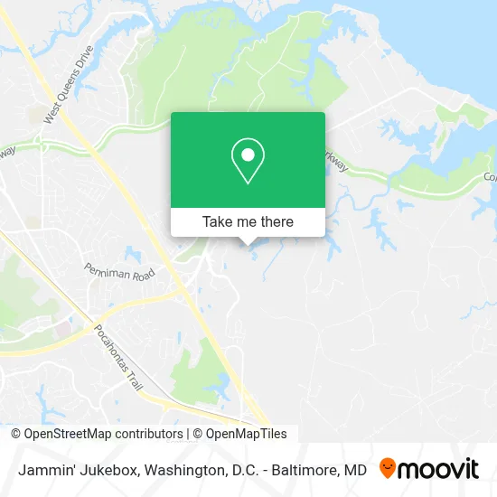 Jammin' Jukebox map
