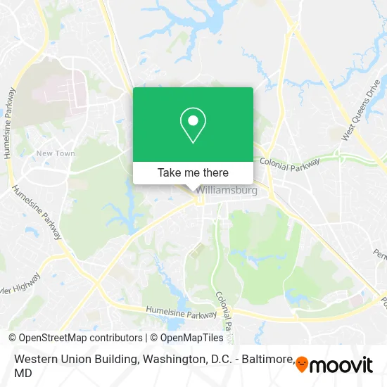 Western Union Building map