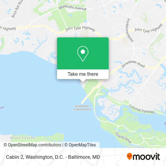 Cabin 2 map
