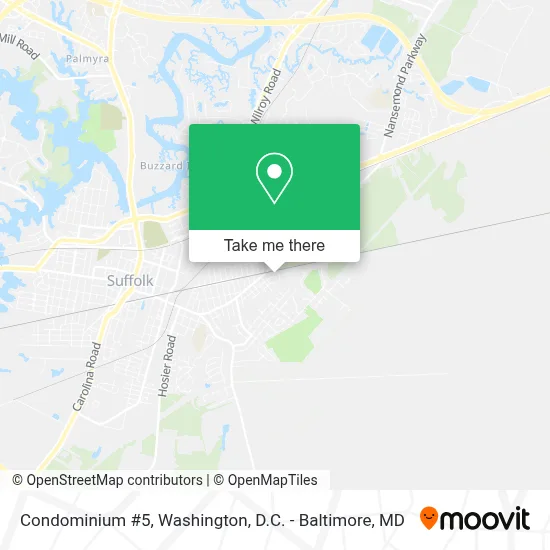 Condominium #5 map