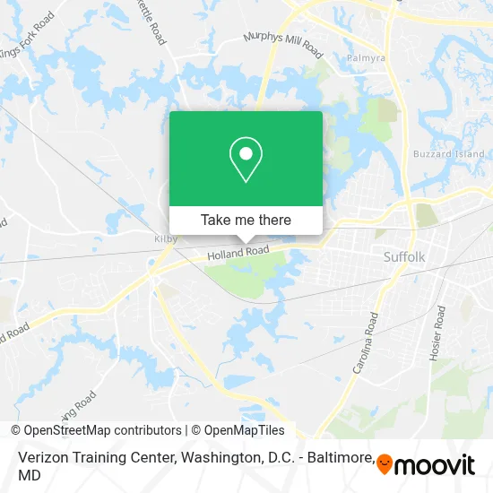 Verizon Training Center map