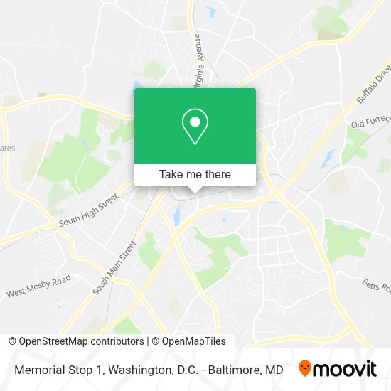 Memorial Stop 1 map