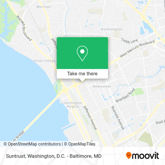 Suntrust map