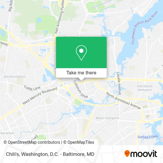Chili's map
