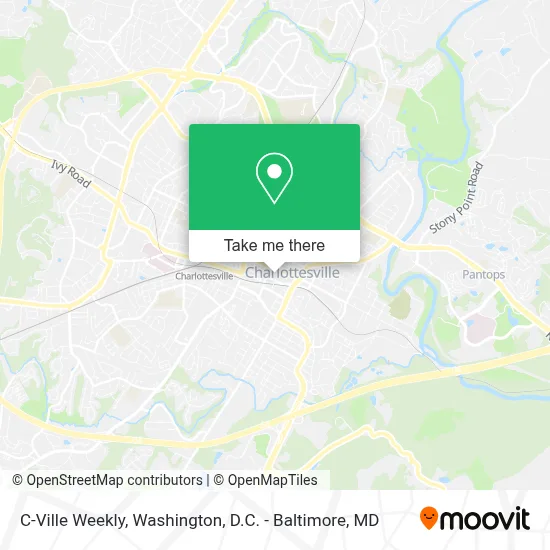 C-Ville Weekly map