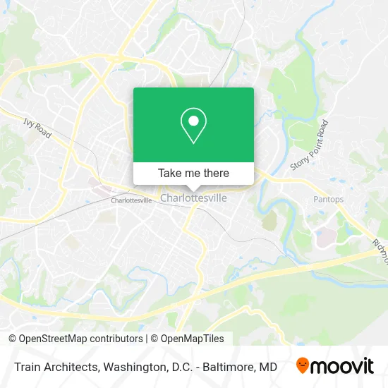 Train Architects map