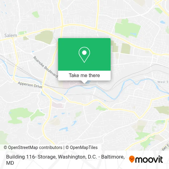 Building 116- Storage map