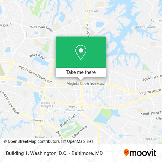 Building 1 map