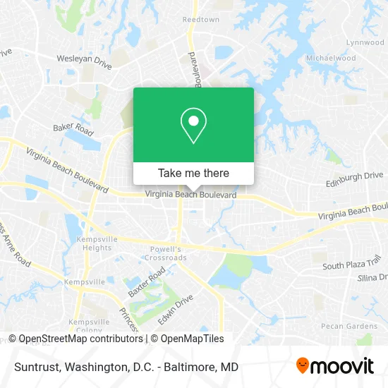 Suntrust map