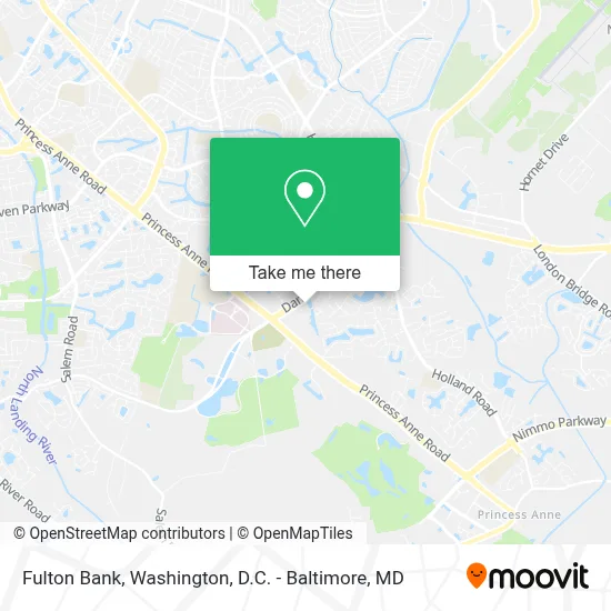 Fulton Bank map