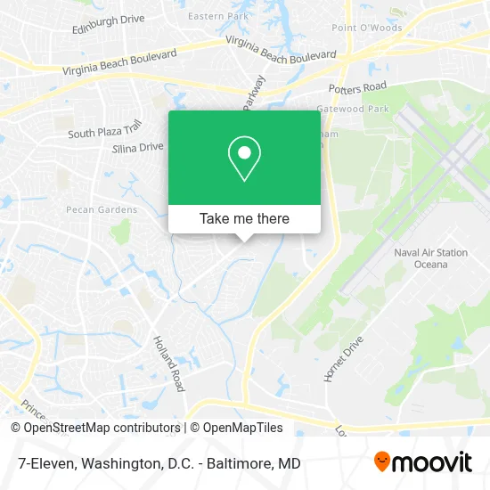 7-Eleven map