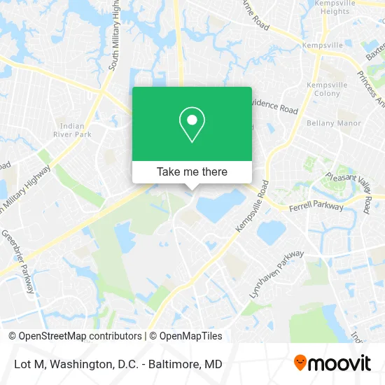 Lot M map