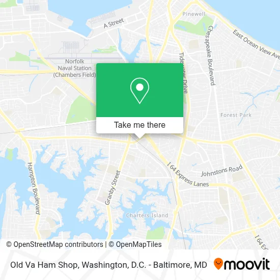 Old Va Ham Shop map