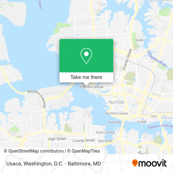 Usace map