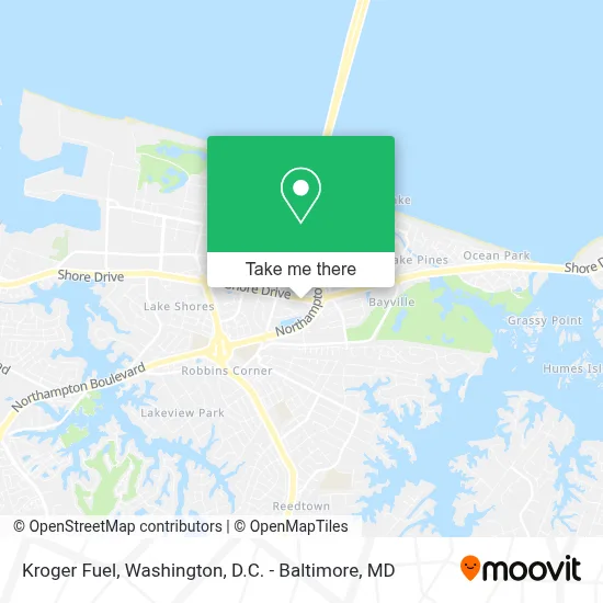 Kroger Fuel map