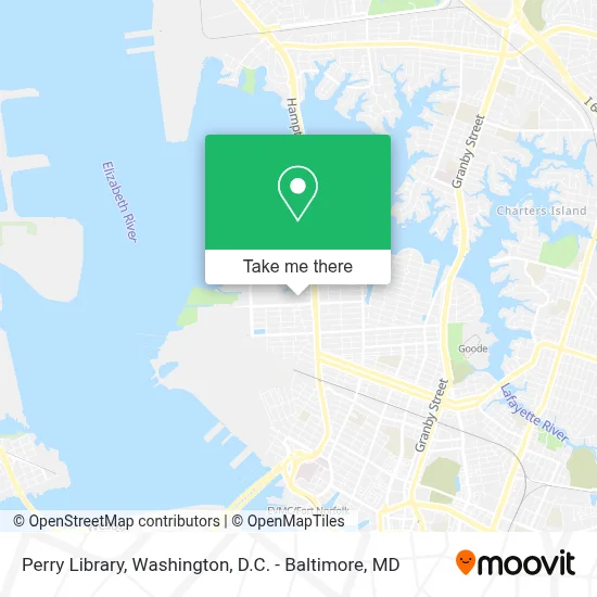 Perry Library map