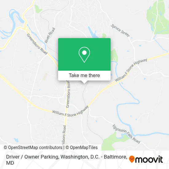 Driver / Owner Parking map